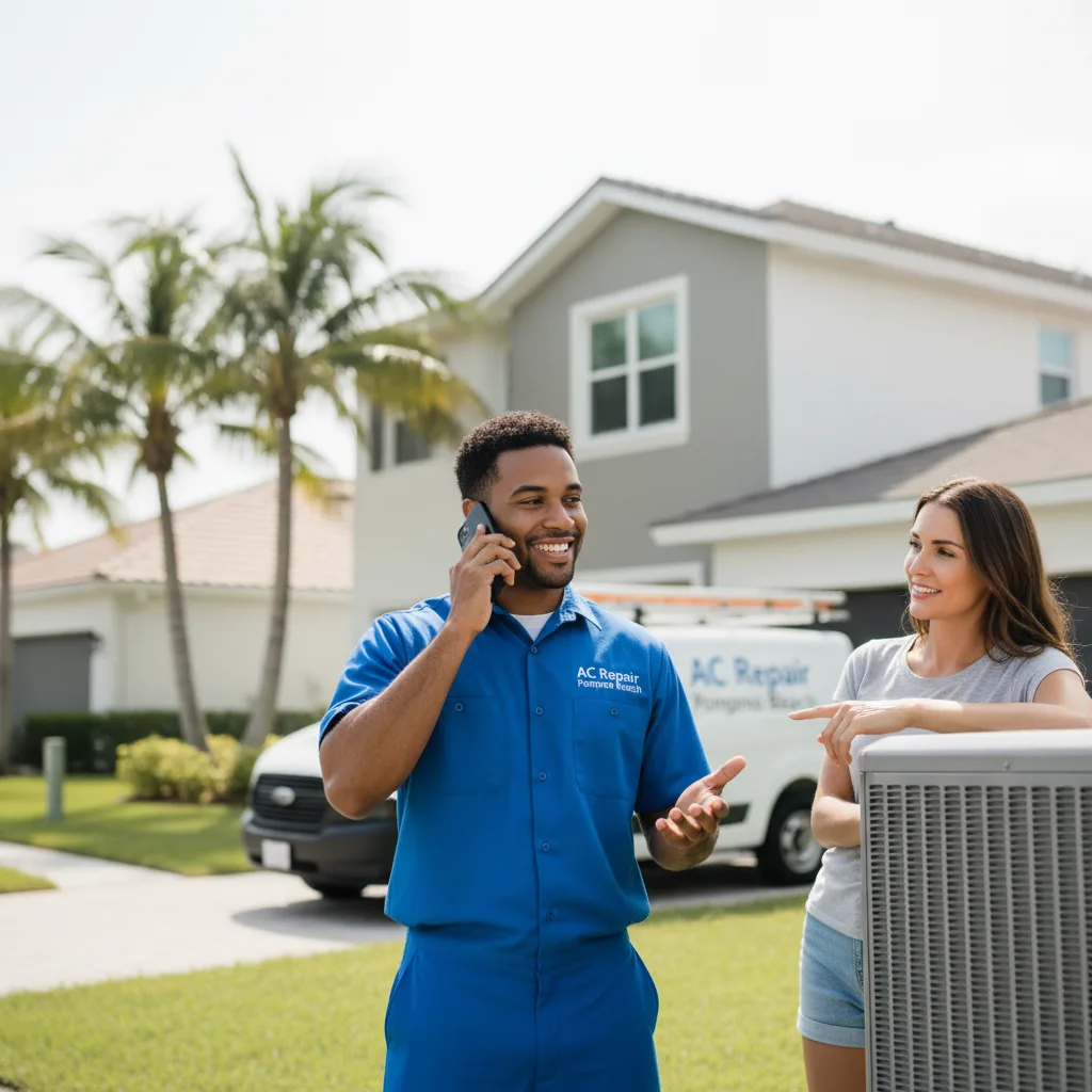 AC Repair Pompano Beach customer support in Ridgway